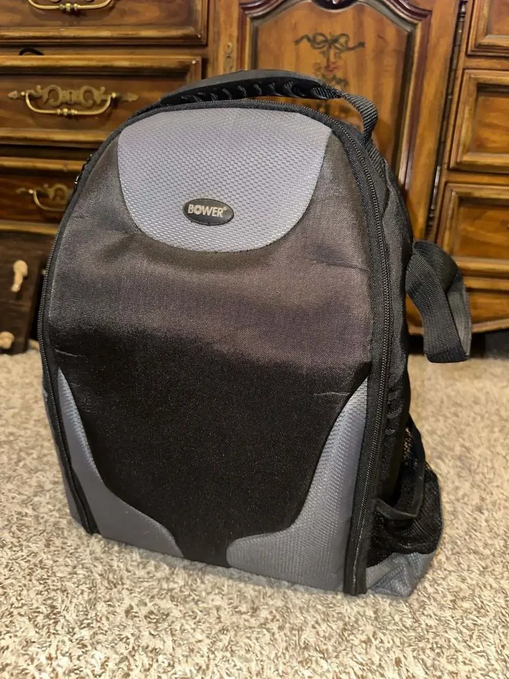 Bower Digital SLR Camera Backpack Bag Black and Gray